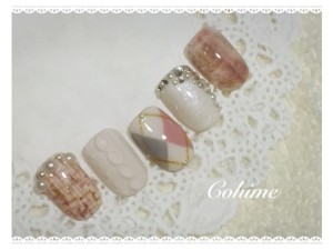 アイボリー de 大人可愛いwinterネイル